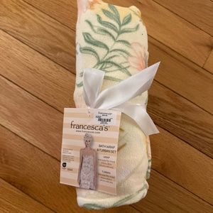 Francesca’s Bath Wrap and Turban